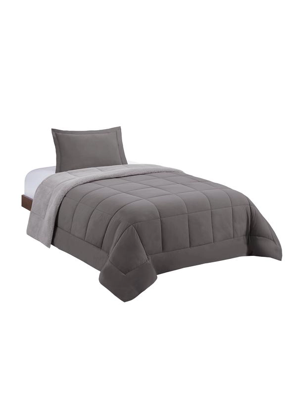 PLUMON ANDES VELVET MATTE GRIS 1.5 PL - 1