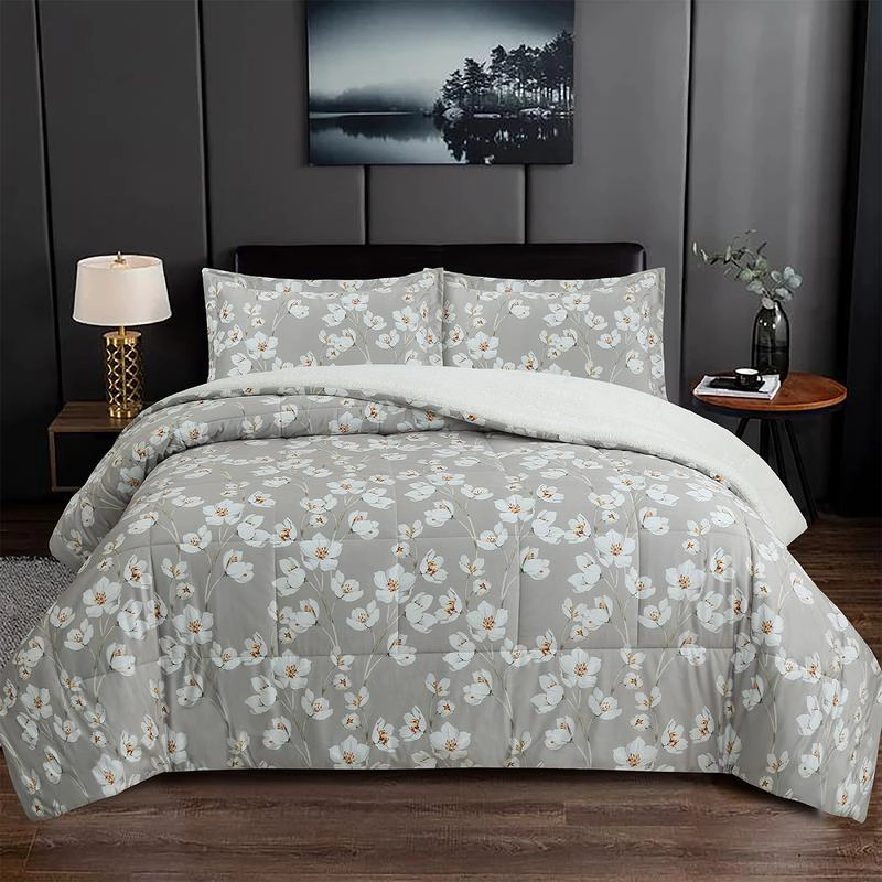 PLUMON ANDES VELVET PRINTED MAGNOLIA KING - 1