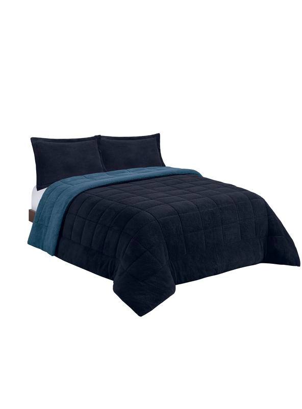 PLUMON ANDES SHERPA BICOLOR AZUL 2 PL - 2