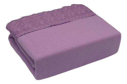 SABANA ANDES POLAR BRODERIE MORADO 2 PLAZAS - 2
