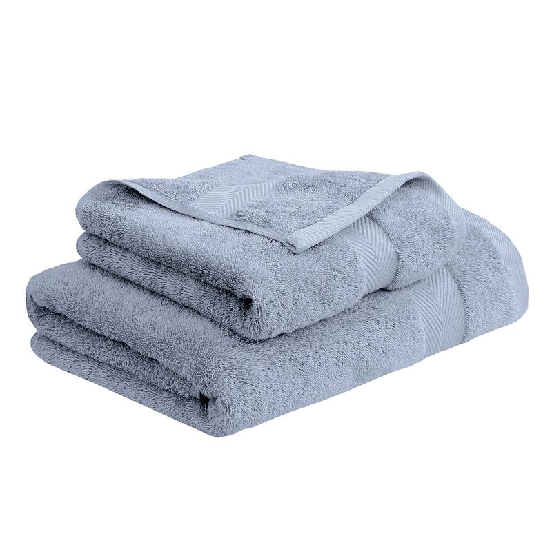 JUEGO TOALLA ANDES 2 PIEZAS 600 GR GRIS - 2