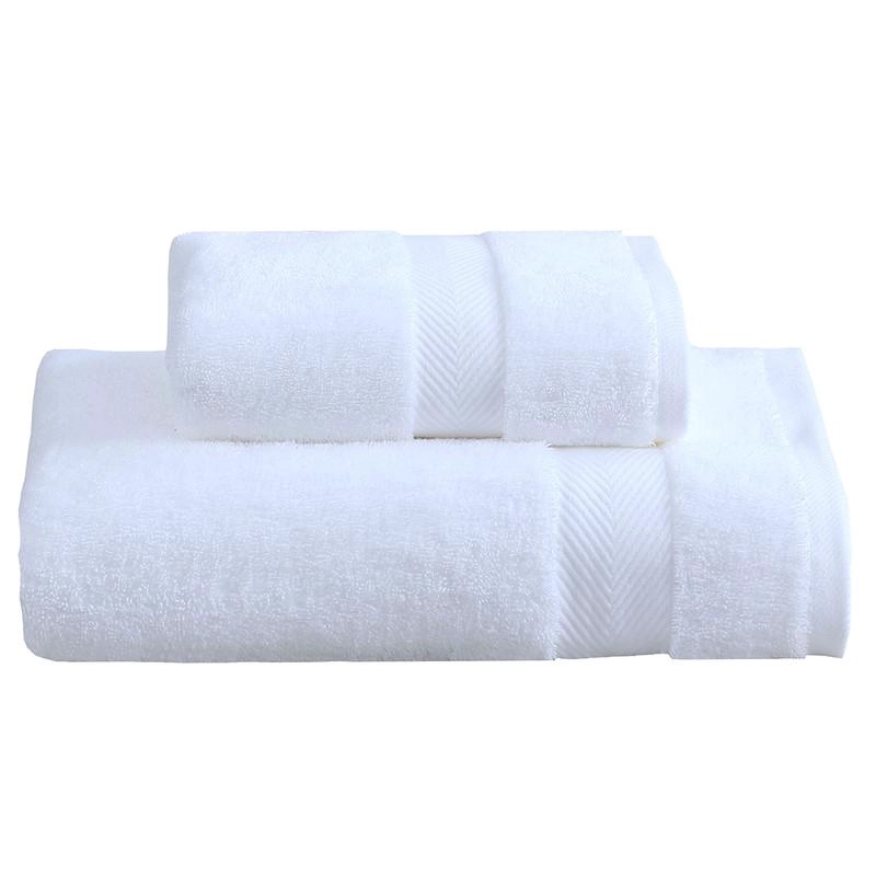 JUEGO TOALLA ANDES 2 PIEZAS 600GR BLANCO - 1