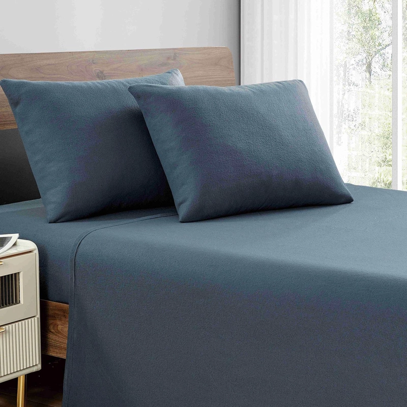 SABANA ANDES POLAR LISA AZUL 1.5 PLAZA - 3