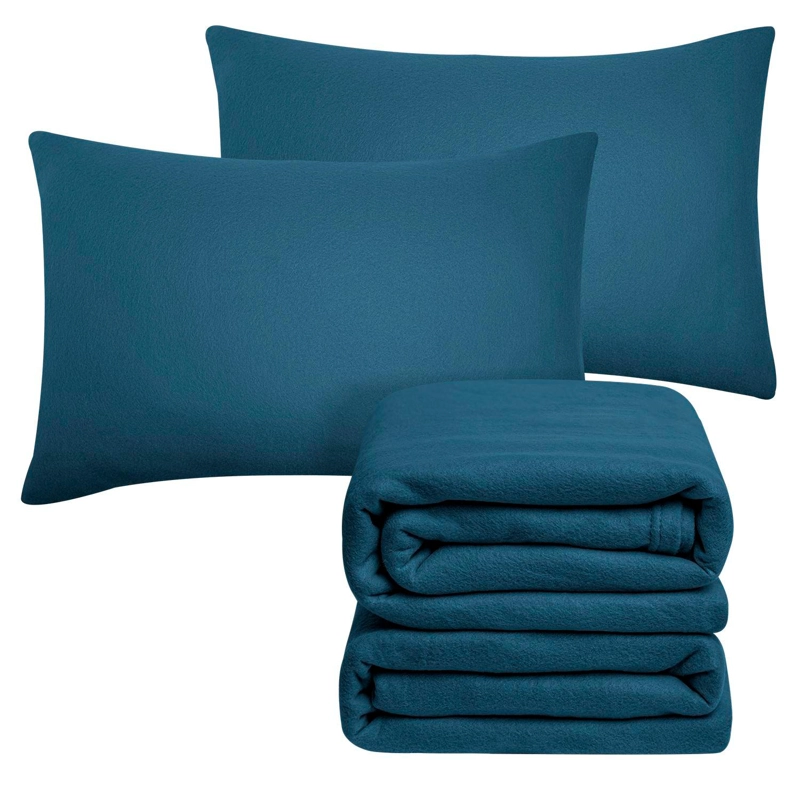 SABANA ANDES POLAR LISA AZUL 2 PLAZAS - 2