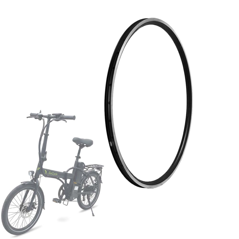ARO 20' DOBLE PARED ALUMINIO 36H NEGRO E-BIKE - 1