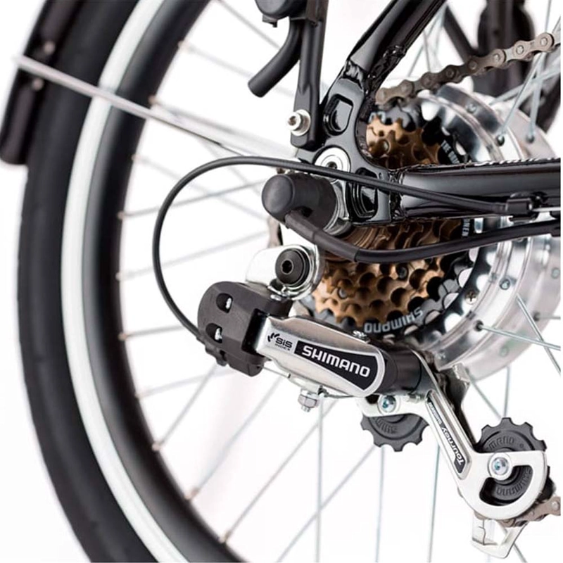 ARO 20' DOBLE PARED ALUMINIO 36H NEGRO E-BIKE - 7