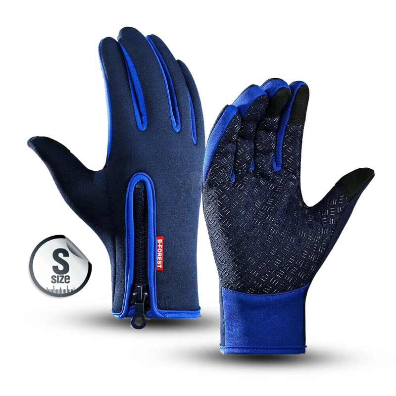 GUANTES TE RMICOS UNISEX “S” AZUL - 1