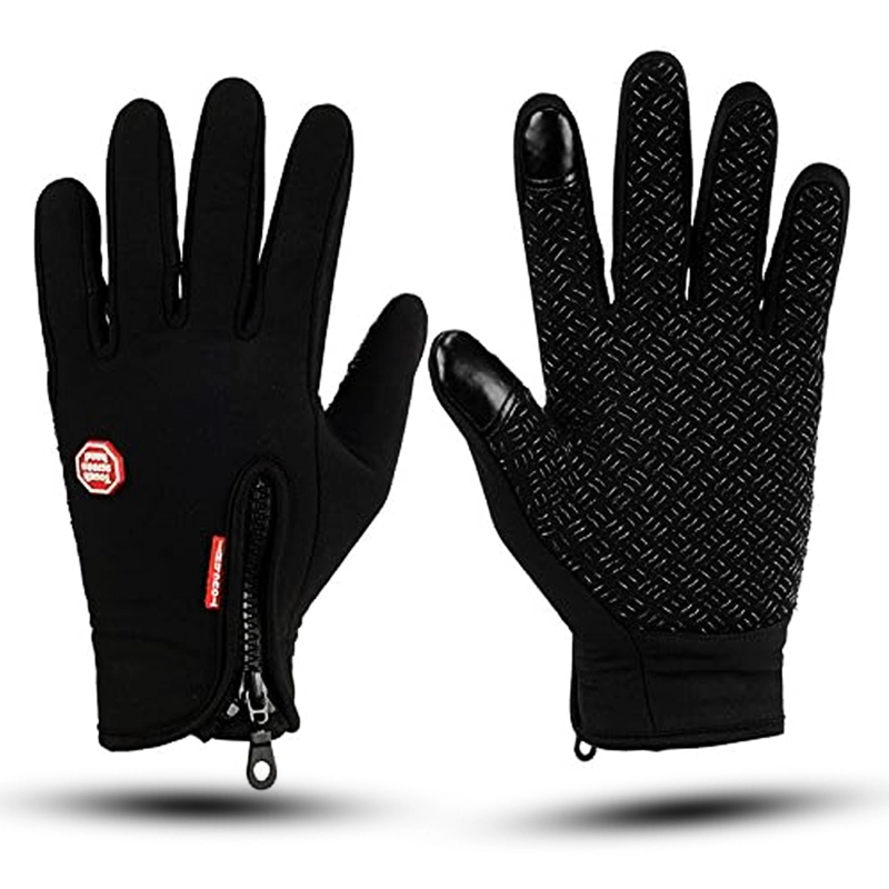 GUANTES TE RMICOS UNISEX “M” NEGRO - 3