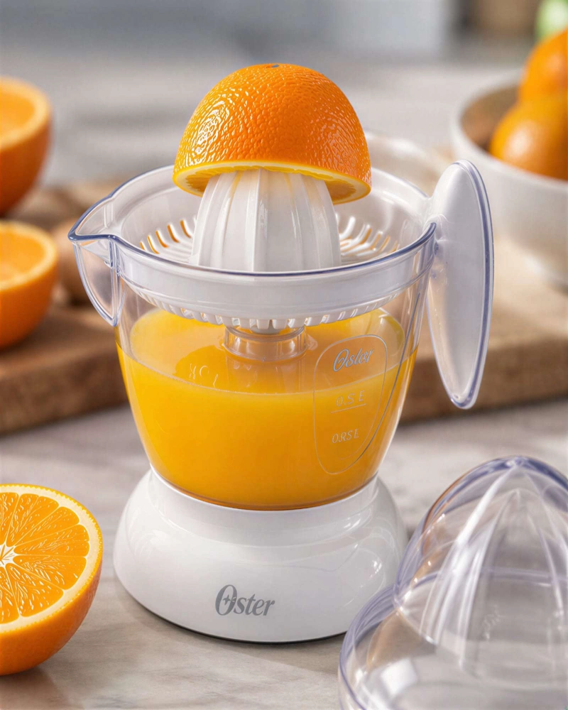 EXPRIMIDOR OSTER DE CITRICOS 0.5 LITROS AUTOMATICO CON COLADOR AJUSTABLE - 2