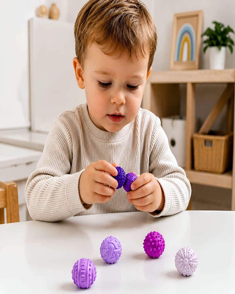 JUEGO DE PELOTAS ANTIESTRES MAGNETICAS PARA CONCENTRACION Y TERAPIA OCUPACIONAL - 4