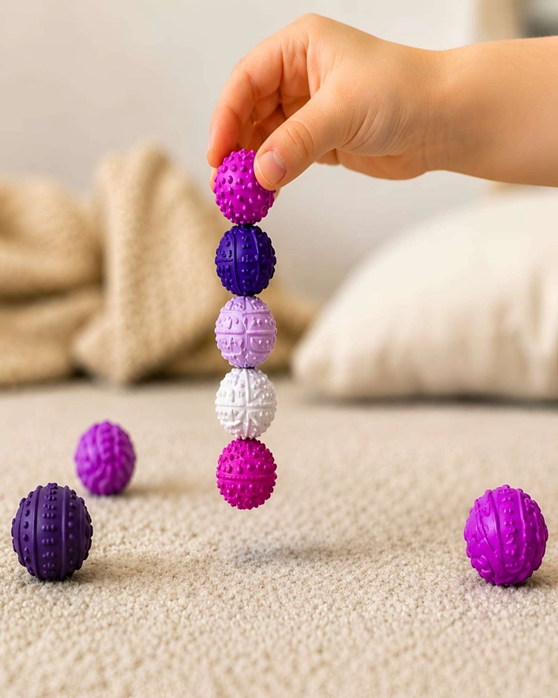 JUEGO DE PELOTAS ANTIESTRES MAGNETICAS PARA CONCENTRACION Y TERAPIA OCUPACIONAL - 5