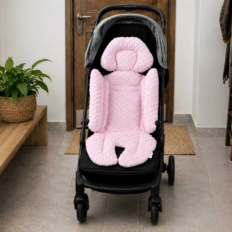 COJIN REDUCTOR ERGONOMICO PARA COCHE DE PASEO CON SOPORTE CERVICAL - 1
