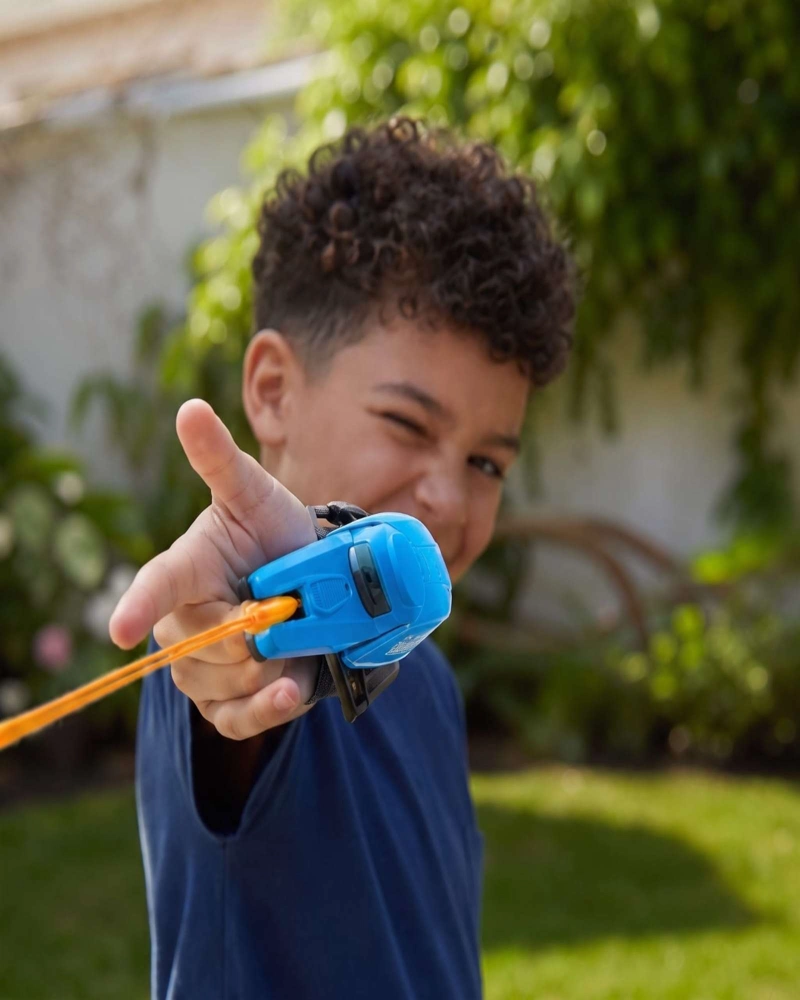 LANZADOR DE TELARAÑAS INFANTIL INTERACTIVO CON LUZ Y BATERIA USB RECARGABLE - 5
