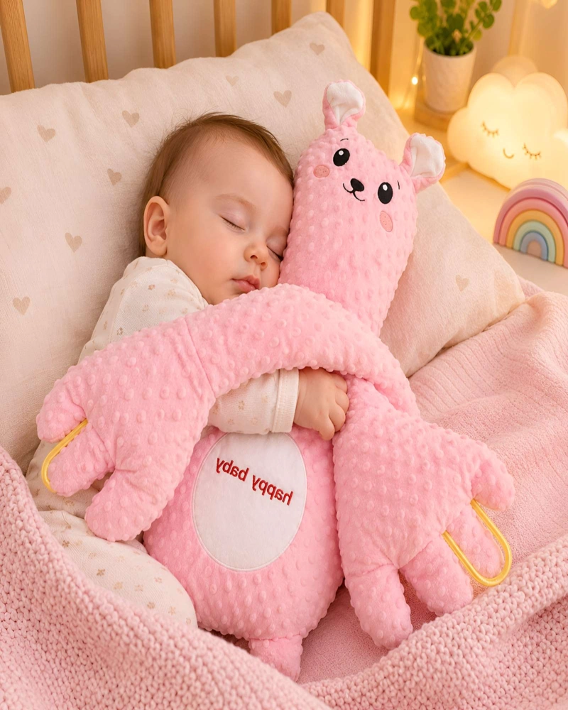 PELUCHE CALMANTE PARA BEBE  CON VIBRACION Y SONIDOS RELAJANTES PARA DORMIR - 2