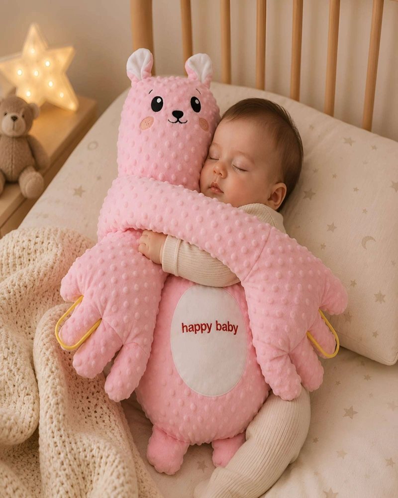 PELUCHE CALMANTE PARA BEBE  CON VIBRACION Y SONIDOS RELAJANTES PARA DORMIR - 3