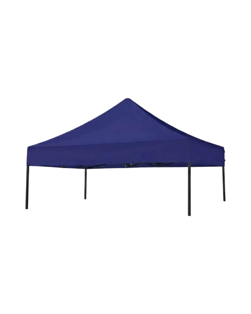 LONA TECHO PARA TOLDO PLEGABLE 3X3 METROS AZUL IMPERMEABLE - 6