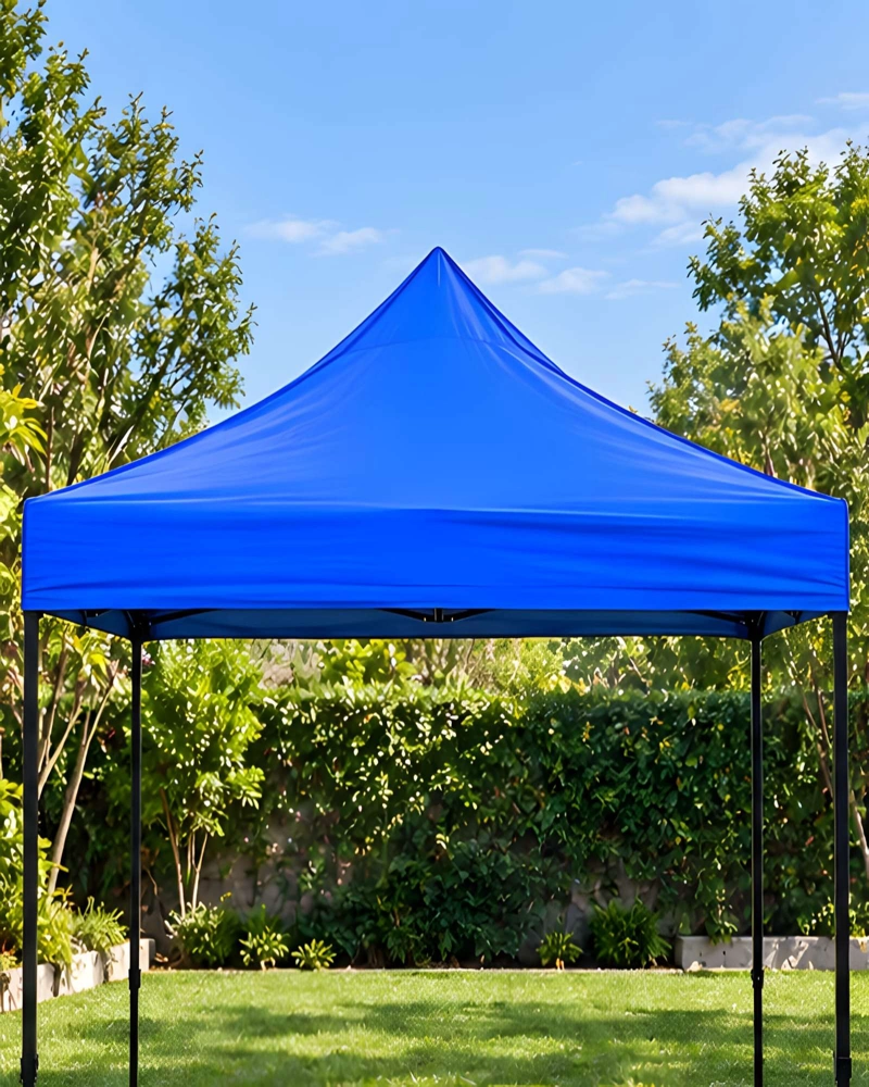 CARPA PARA EXTERIOR 3X3 METROS AZUL IMPERMEABLE CON ANCLAJE SEGURO - 3