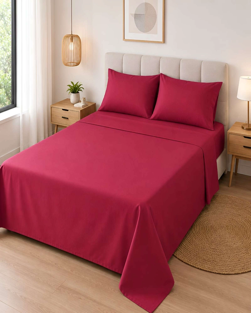 JUEGO DE SABANAS KING 500 HILOS BAJERA ELASTICA 180X200X30 CM - 2