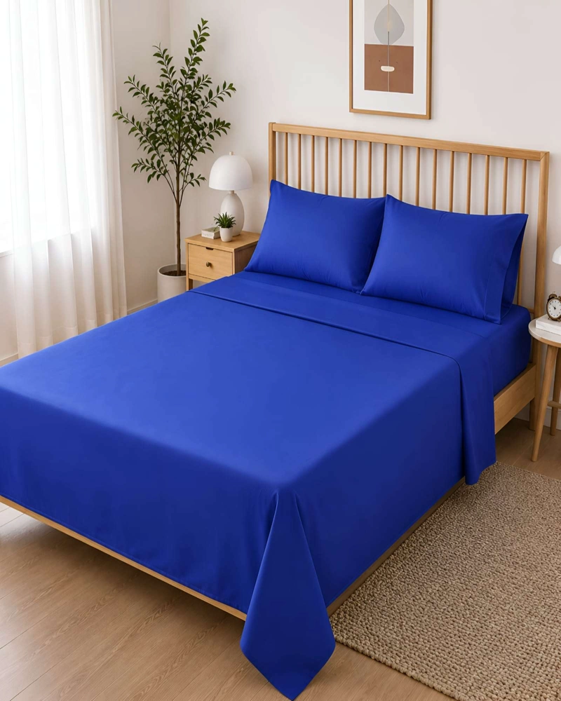 JUEGO DE SABANAS KING 500 HILOS BAJERA ELASTICA 180X200X30 CM - 2