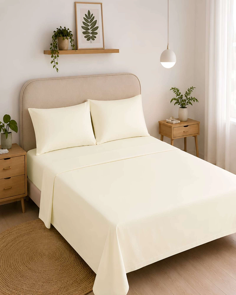 JUEGO DE SABANAS KING 500 HILOS BAJERA ELASTICA 180X200X30 CM - 2