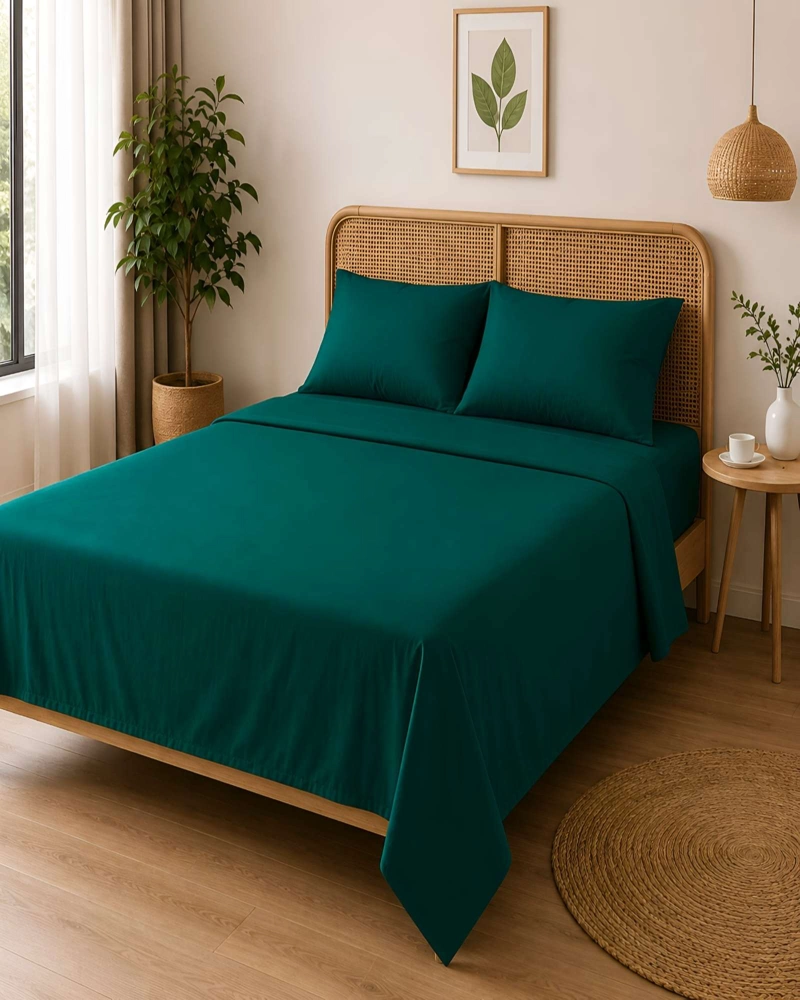 JUEGO DE SABANAS SUPER KING 500 HILOS BAJERA ELASTICA 200X200X30 CM - 2