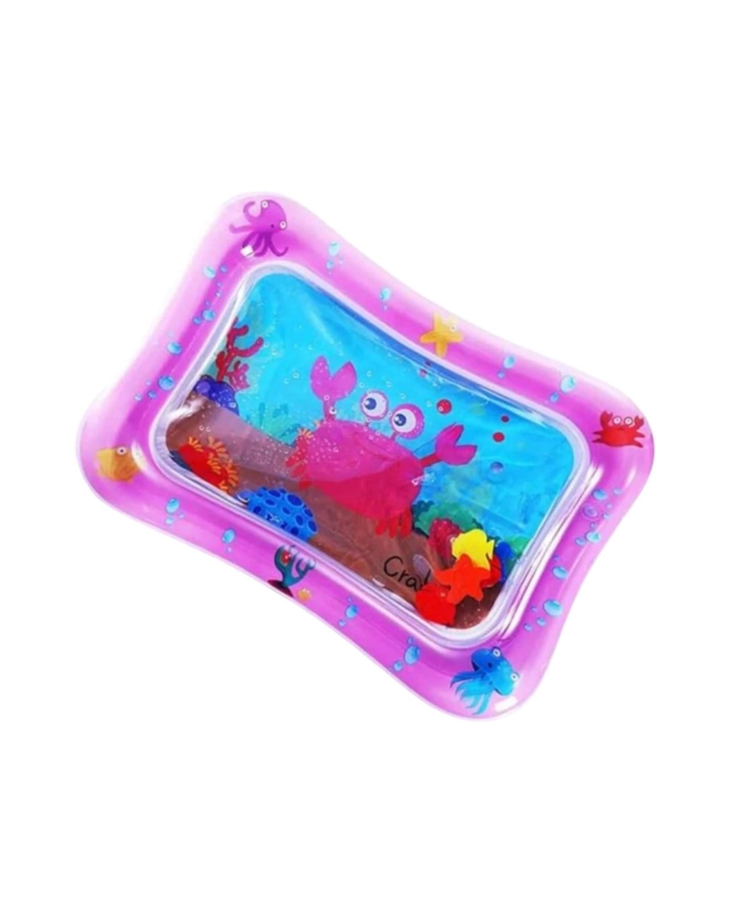 ALFOMBRA SENSORIAL ACUATICA INFLABLE LIBRES DE BPA 56X45 CM PARA BEBE - 6