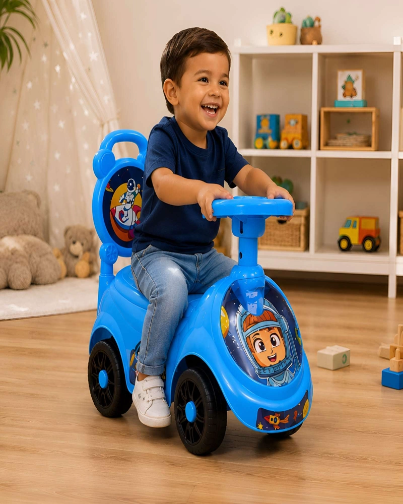 CORREPASILLO DIDACTICO PARA NIÑOS CON VOLANTE INTERACTIVO Y MUSICA - 1