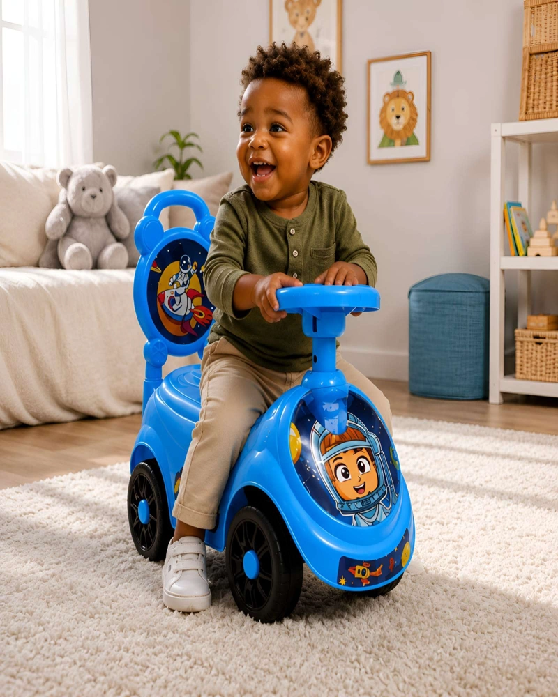 CORREPASILLO DIDACTICO PARA NIÑOS CON VOLANTE INTERACTIVO Y MUSICA - 2