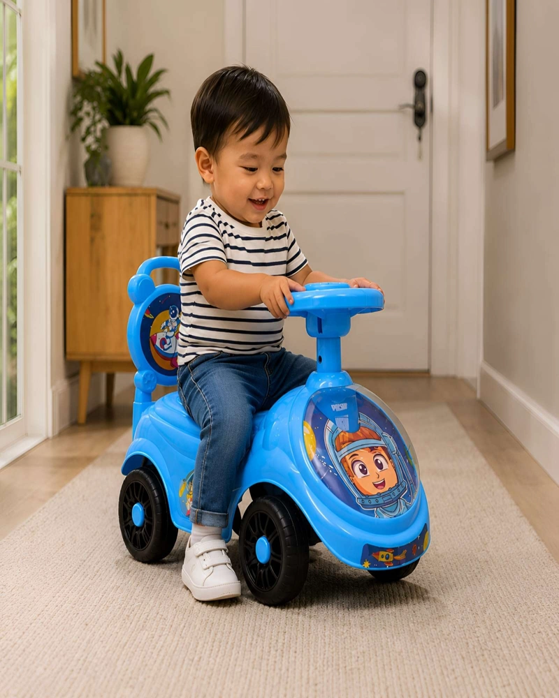 CORREPASILLO DIDACTICO PARA NIÑOS CON VOLANTE INTERACTIVO Y MUSICA - 4