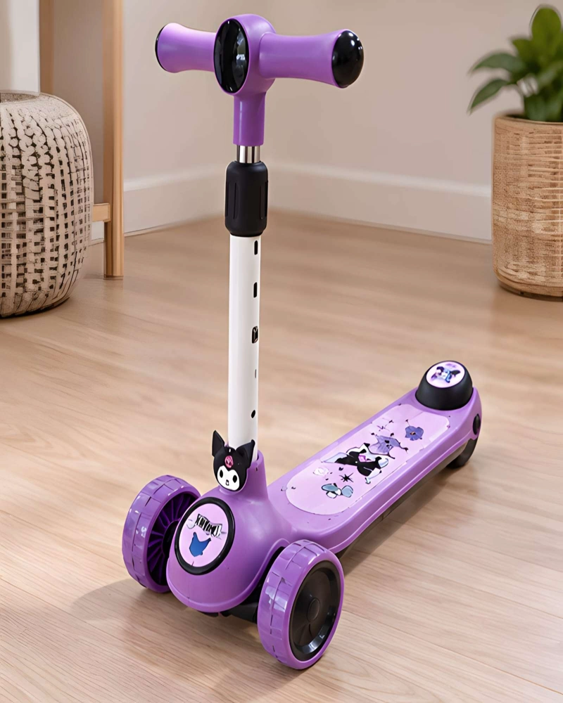 SCOOTER TRICICLO 3 RUEDAS ALUMINIO CON PLATAFORMA ANTIDESLIZANTE - 2
