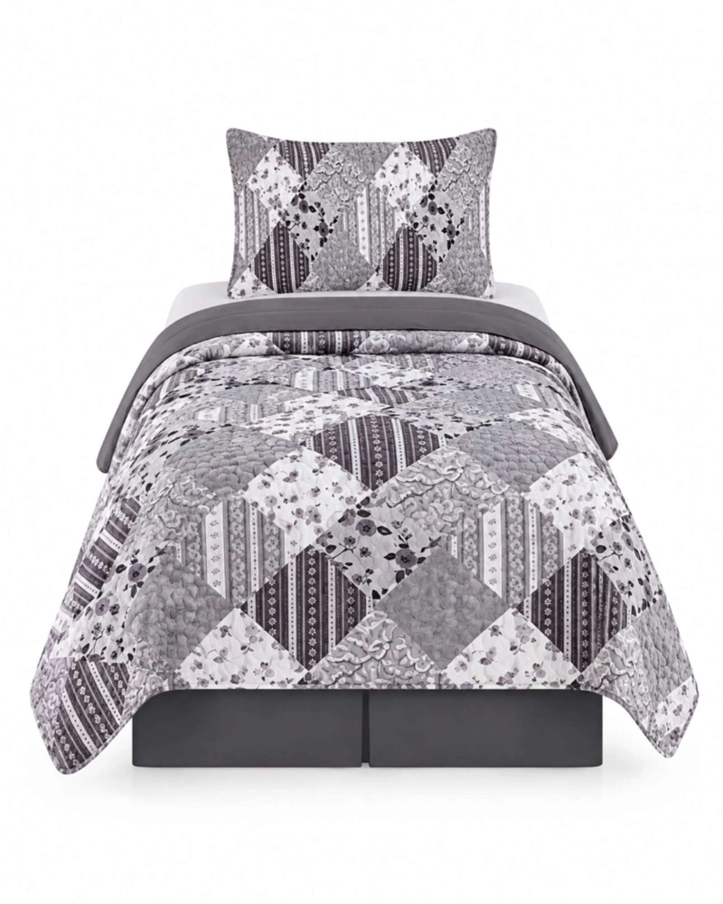 CUBRECAMA 1.5 PLAZAS CON FUNDA Y ALMOHADA INCLUIDA - 6