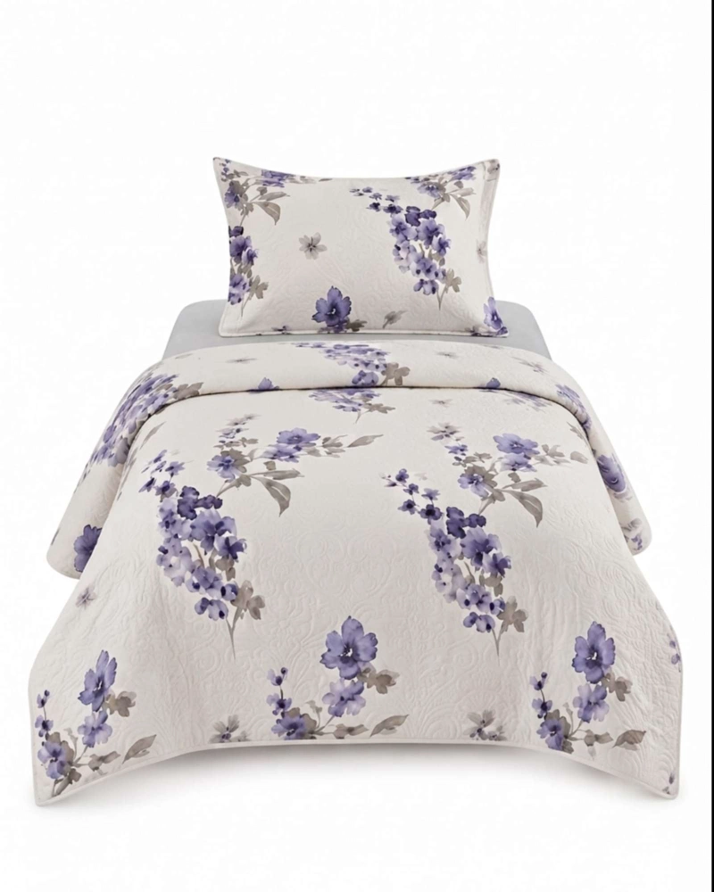 CUBRECAMA 1.5 PLAZAS CON FUNDA Y ALMOHADA INCLUIDA - 6