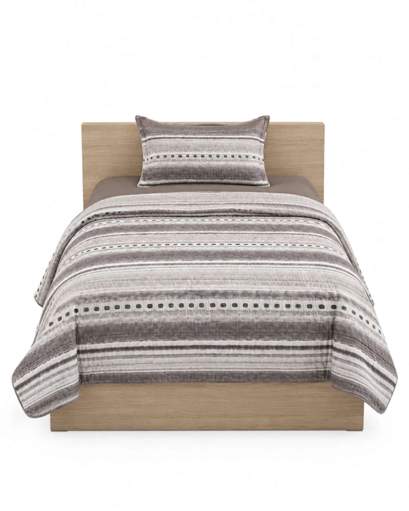 CUBRECAMA 1.5 PLAZAS CON FUNDA Y ALMOHADA INCLUIDA - 6
