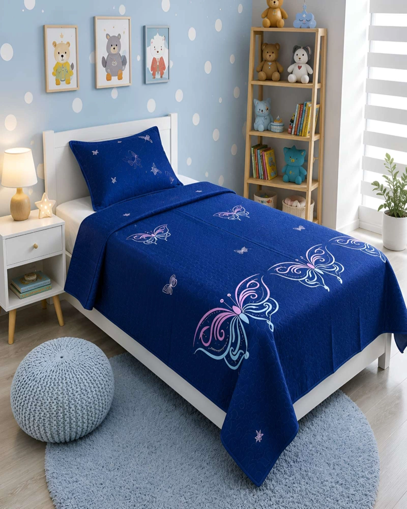 PACK QUILT 1.5 PLAZAS SUAVE LIGERO TRANSPIRABLE CON ALMOHADA Y FUNDA A JUEGO - 3
