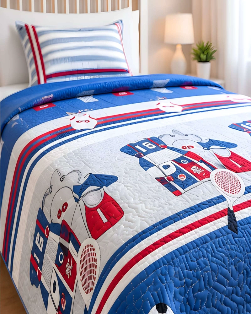 CONJUNTO CUBRECAMA 1.5 PLAZAS CON ALMOHADA Y FUNDA - 3