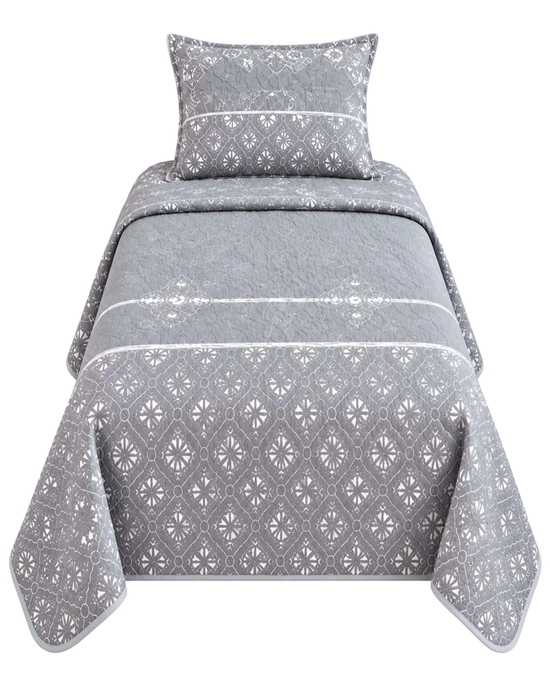 CONJUNTO CUBRECAMA 1.5 PLAZAS CON ALMOHADA Y FUNDA - 6