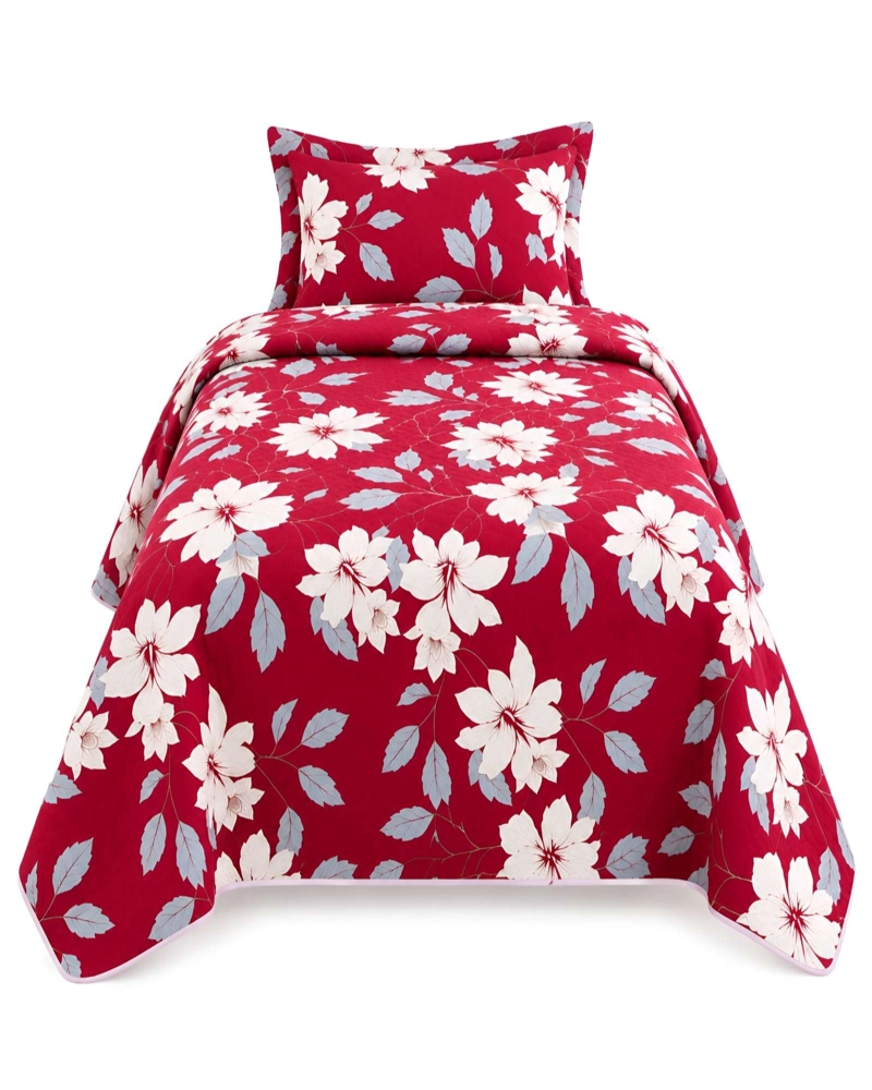 CONJUNTO CUBRECAMA 1.5 PLAZAS CON ALMOHADA Y FUNDA - 6