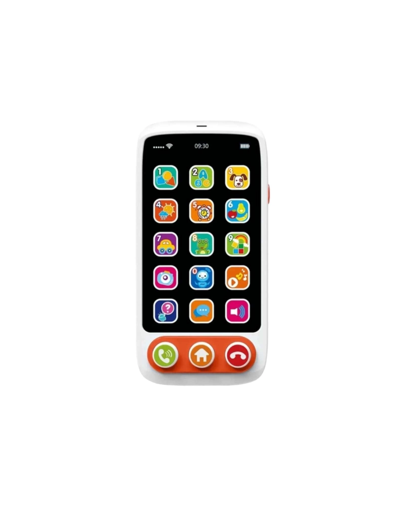 CELULAR DE JUGUETE PARA NIÑOS CON ICONOS COLORIDOS Y PANTALLA INTERACTIVA - 6