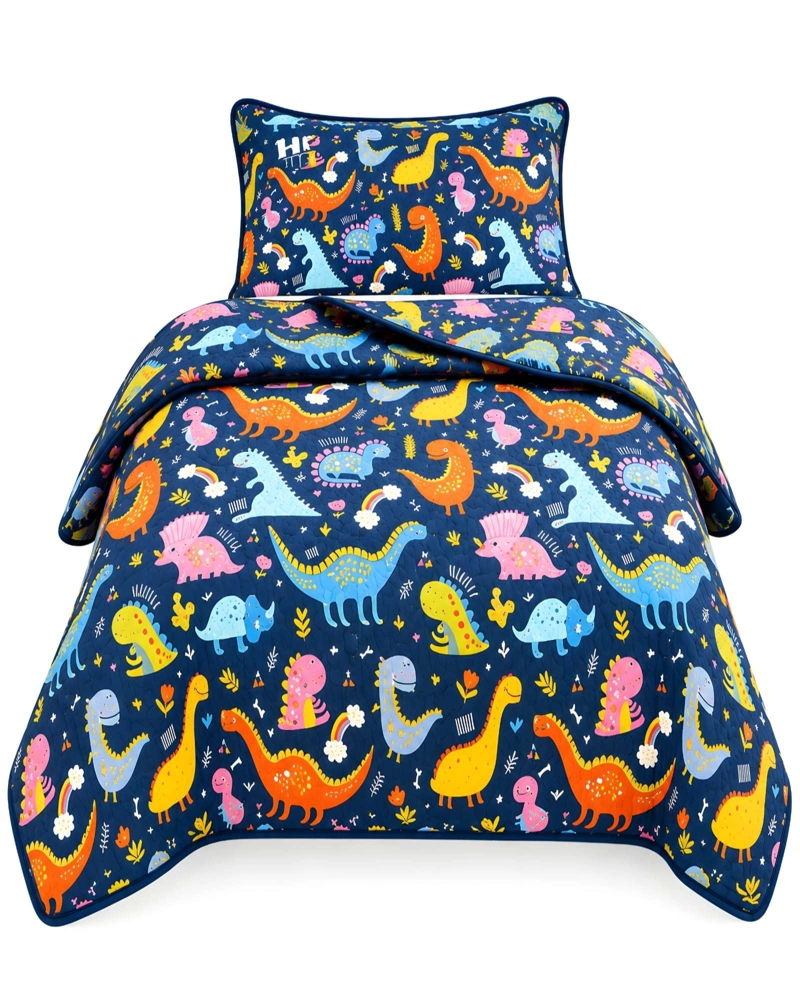 CUBRECAMA QUILT Y FUNDA DE ALMOHADA ULTRALIGERO FRESCO 1.5 PLAZAS - 6