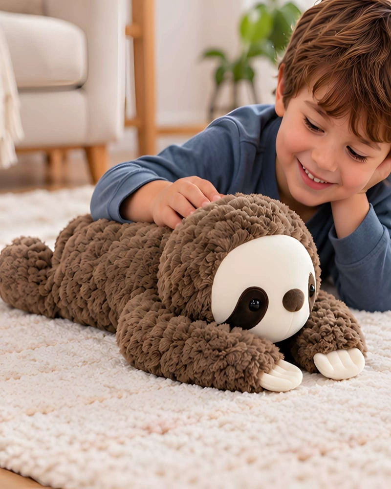 ALMOHADA PELUCHE GIGANTE 50 CM ACOLCHADA SUAVE PARA NIÑOS Y ADULTOS - 4