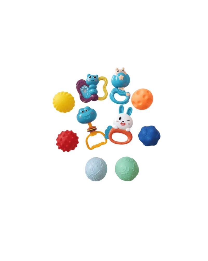 PAQUETE DE JUGUETES DE ESTIMULACION SENSORIAL TEMPRANA INFANTIL - 6
