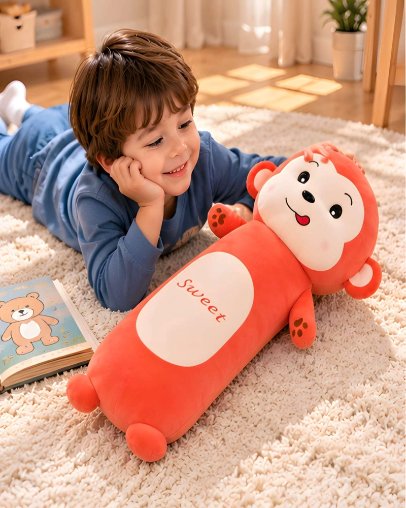 ALMOHADA GIGANTE DE PELUCHE 70 CM PARA ABRAZAR  Y  RELAJARSE - 3
