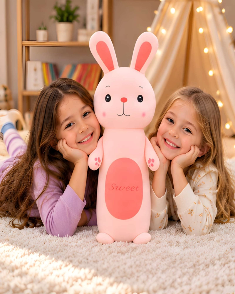 ALMOHADA GIGANTE DE PELUCHE 70 CM PARA ABRAZAR  Y  RELAJARSE - 1