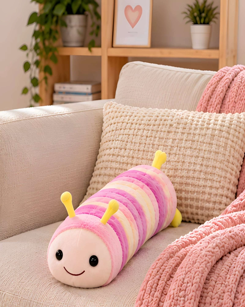 ALMOHADA GIGANTE DE PELUCHE 70 CM PARA ABRAZAR  Y  RELAJARSE - 2