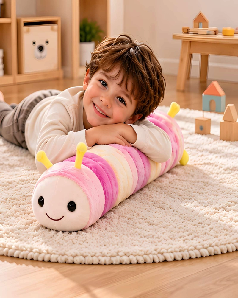 ALMOHADA GIGANTE DE PELUCHE 70 CM PARA ABRAZAR  Y  RELAJARSE - 3