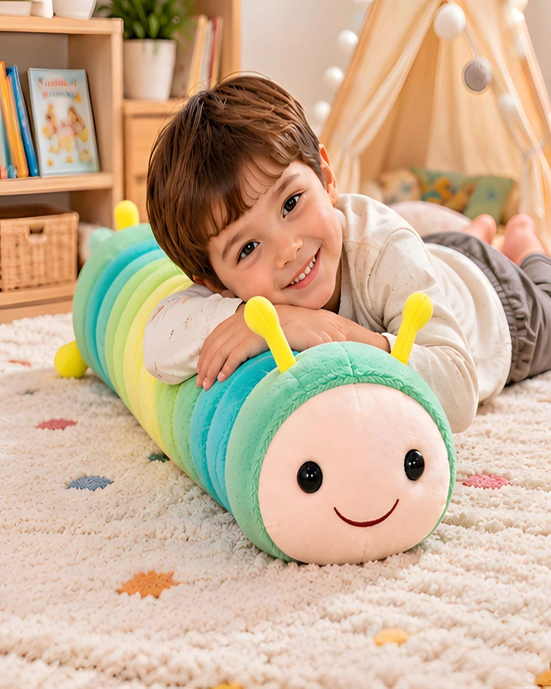 ALMOHADA GIGANTE DE PELUCHE 70 CM PARA ABRAZAR  Y  RELAJARSE - 1
