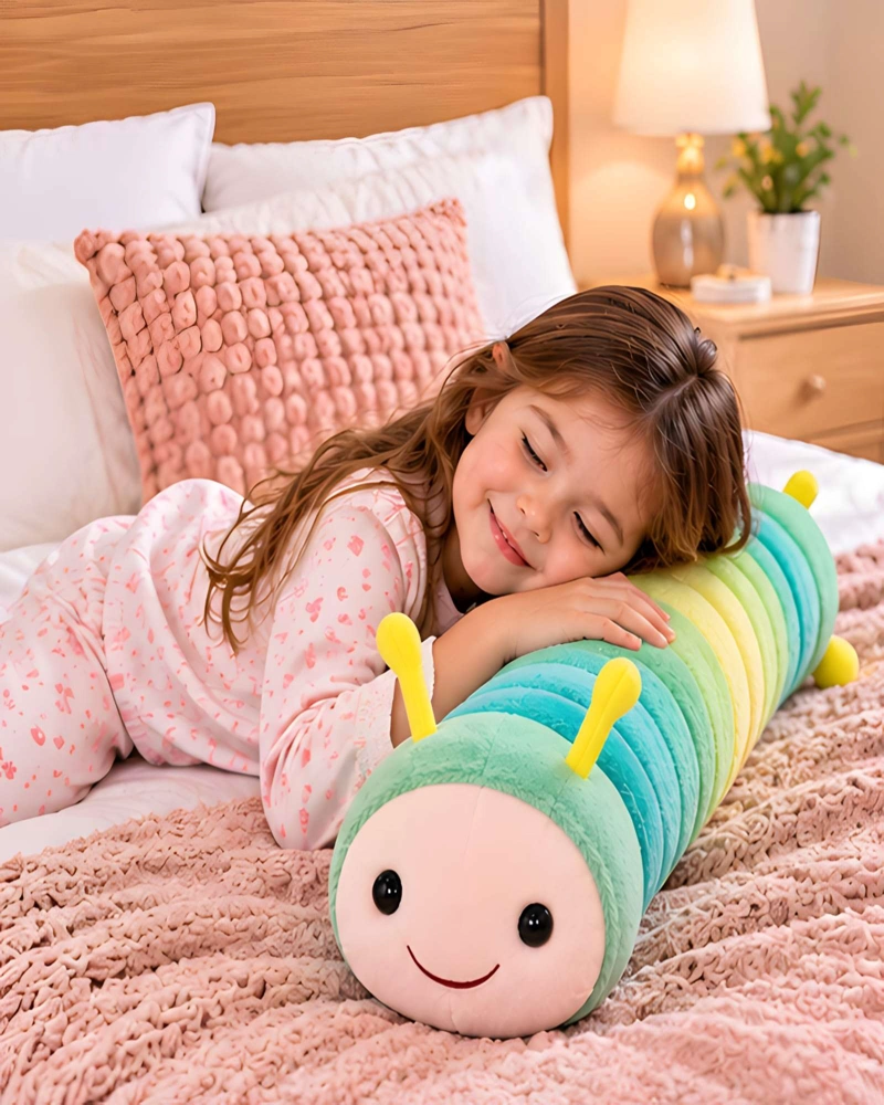 ALMOHADA GIGANTE DE PELUCHE 70 CM PARA ABRAZAR  Y  RELAJARSE - 3