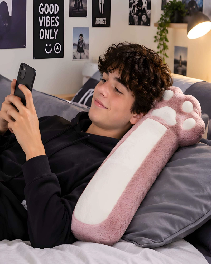 ALMOHADA GIGANTE DE PELUCHE 70 CM PARA ABRAZAR  Y  RELAJARSE - 3