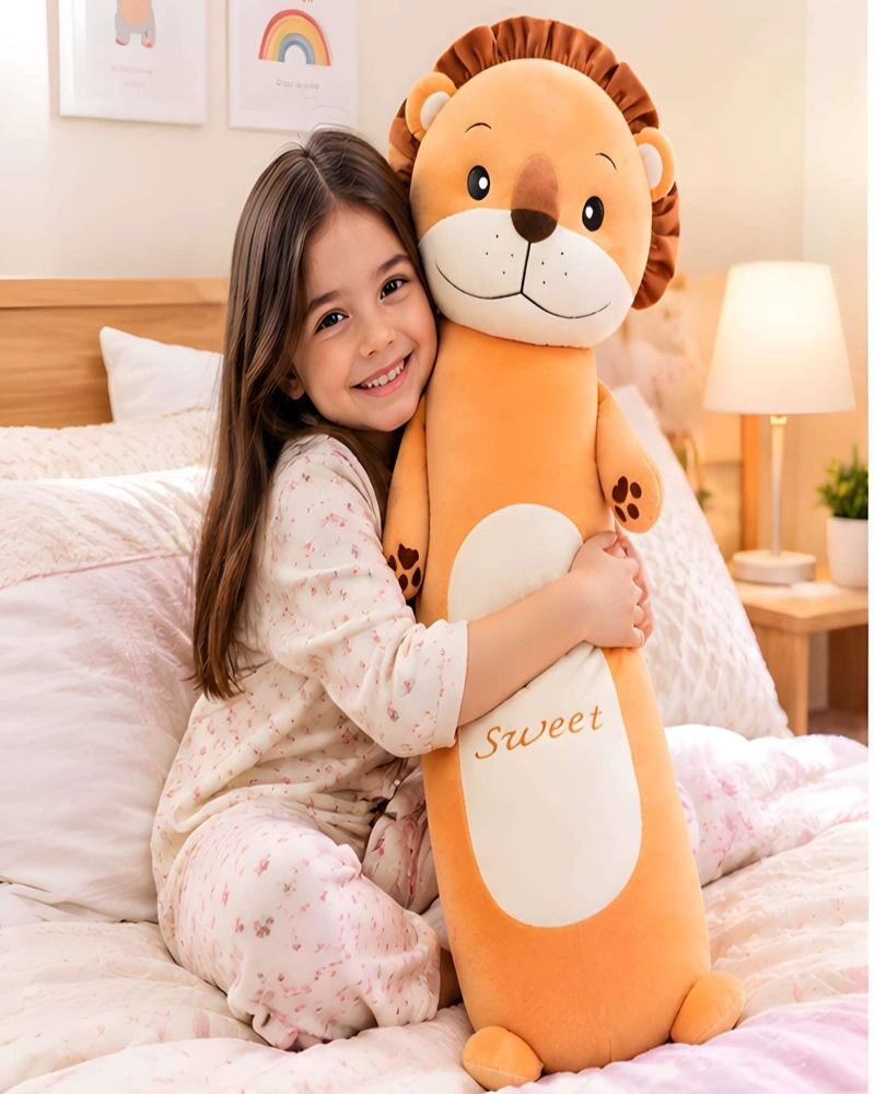 ALMOHADA GIGANTE DE PELUCHE 70 CM PARA ABRAZAR  Y  RELAJARSE - 2