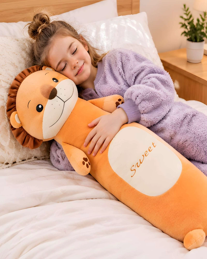 ALMOHADA GIGANTE DE PELUCHE 70 CM PARA ABRAZAR  Y  RELAJARSE - 3